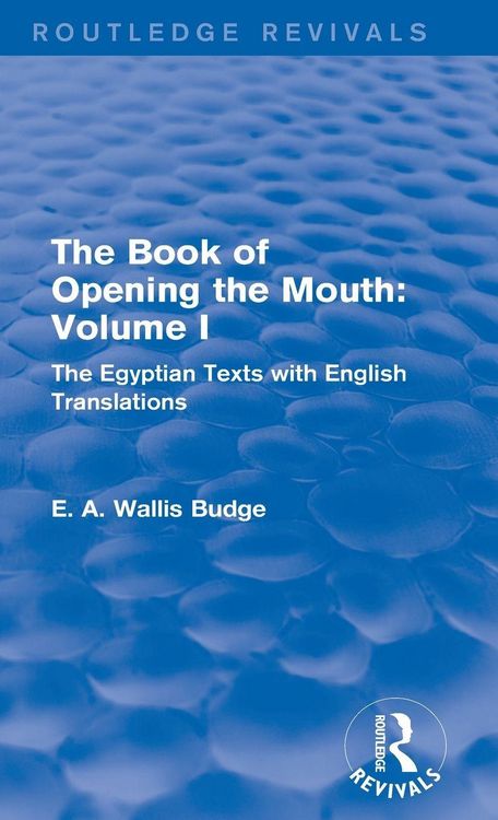 Produktbild: The Book of Opening the Mouth