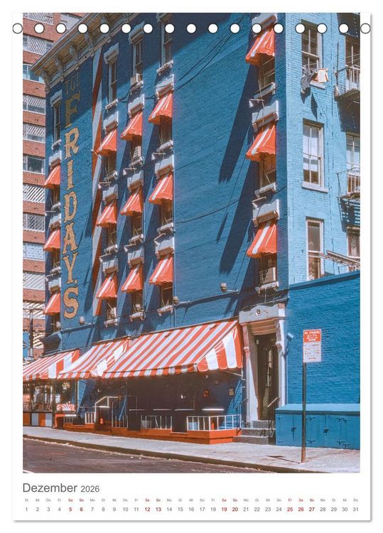 Produktbild: New York 1975 (Tischkalender 2026 DIN A5 hoch), CALVENDO Monatskalender