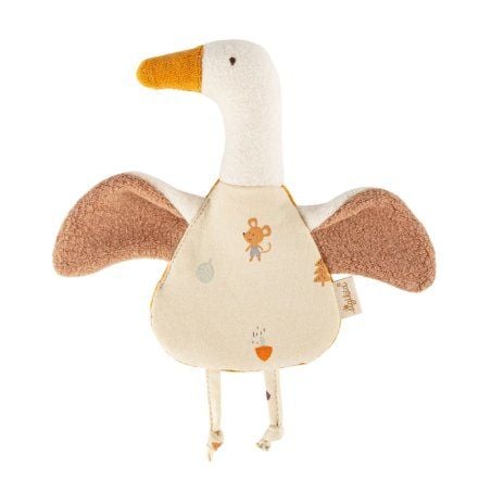 Produktbild: Sigikid 39980 - Knistertuch Gans, sigibaby Greifling, Baumwolle, 17 cm