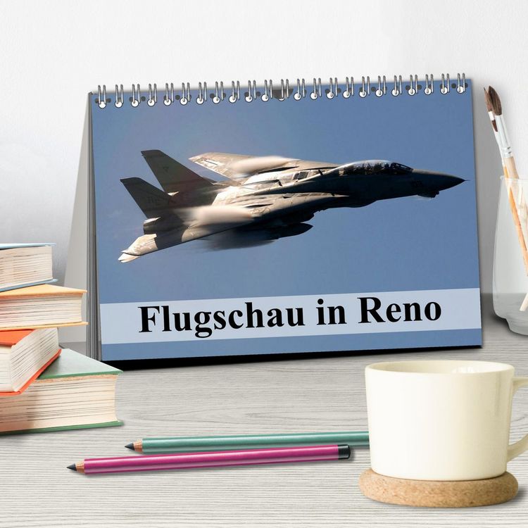 Produktbild: Flugschau in Reno (Tischkalender 2026 DIN A5 quer), CALVENDO Monatskalender