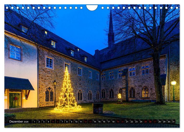 Produktbild: Wundersch&ouml;nes Wuppertal - Bezaubernde Orte in und am Rande der Stadt (Wandkalender 2026 DIN A4 quer), CALVENDO Monatskalender