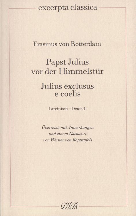 Produktbild: Papst Julius vor der Himmelst&uuml;r