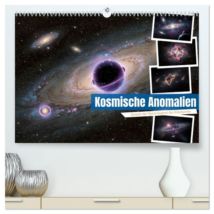 Produktbild: Kosmische Anomalien (hochwertiger Premium Wandkalender 2027 DIN A2 quer), Kunstdruck in Hochglanz