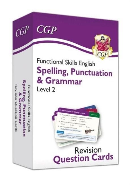 Produktbild: Functional Skills English Revision Question Cards: Spelling, Punctuation & Grammar - Level 2