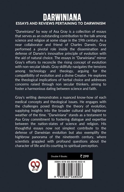 Produktbild: DARWINIANA ESSAYS AND REVIEWS PERTAINING TO DARWINISM