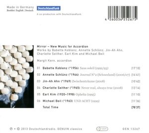 Produktbild: Mirror-Neue Musik f&uuml;r Akkordeon