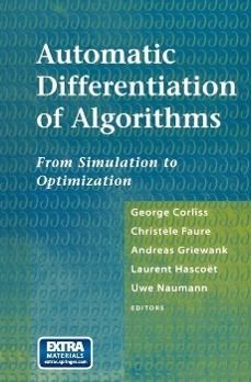 Produktbild: Automatic Differentiation of Algorithms