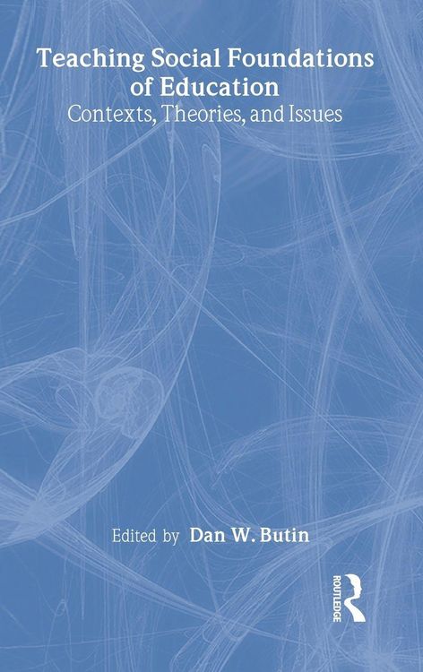 Produktbild: Teaching Social Foundations of Education