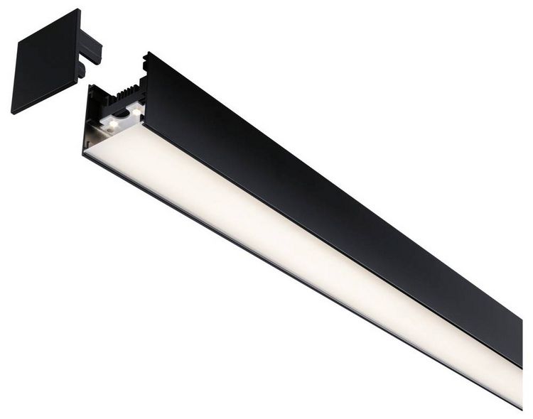 Produktbild: Paulmann 98167 Linion LED-Deckenleuchte LED 8.5W Schwarz