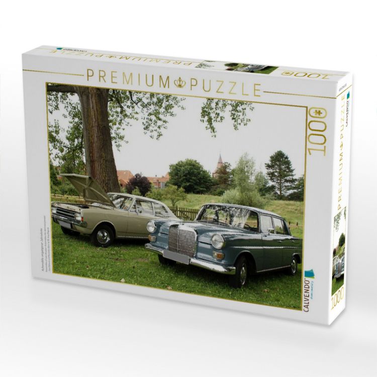 Produktbild: CALVENDO Puzzle Automobile vergangener Jahrzehnte | 1000 Teile Lege-Gr&ouml;&szlig;e 64x48cm Foto-Puzzle f&uuml;r gl&uuml;ckliche Stunden