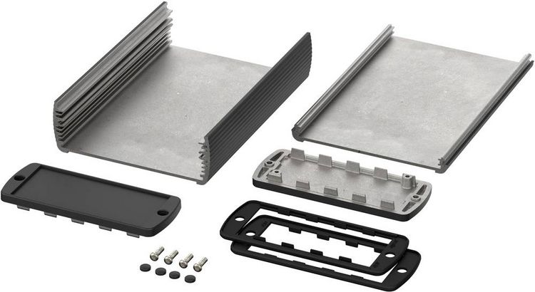 Produktbild: Bopla Alubos ABPH 1040-150 84046150.HMT1 Profil-Geh&auml;use 150 x 108 x 42 Aluminium Schwarz 1 St.