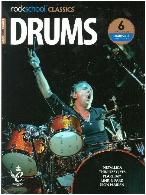 Produktbild: Rockschool Classics Drums Grade 68 2018