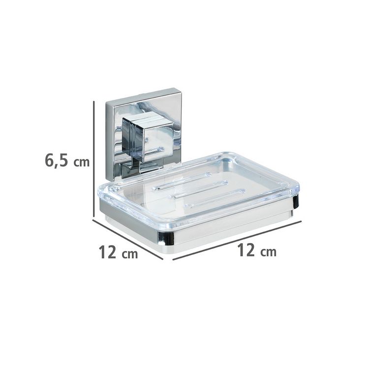 Produktbild: Vacuum-Loc&reg; Seifenablage Mod. Quadro Edelstahl, Befestigen ohne bohren