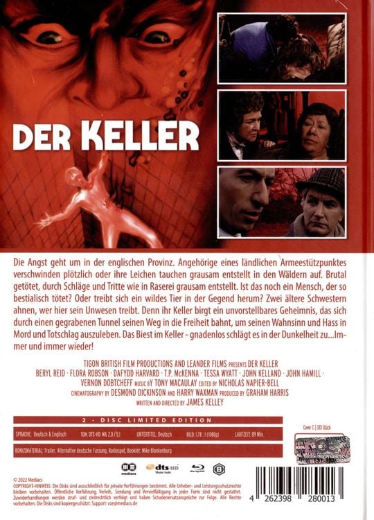 Produktbild: Der Keller - Mediabook - Cover C - Limited Edition (Blu-ray+DVD)