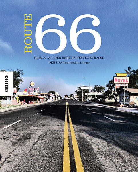 Route 66 Decke – Gewebte Baumwolldecke, Ca. 135x135 Cm, Weich & Warm, Perfekt Als Wandbild Oder Kuscheldecke