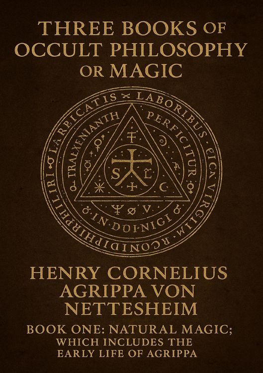 Produktbild: Three Books of Occult Philosophy or Magic, By...Henry Cornelius Agrippa Von Nettesheim...Book One-Natural Magic; Which Includes the Early Life of Agri