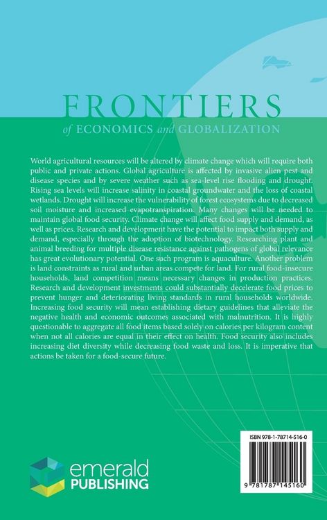 Produktbild: World Agricultural Resources and Food Security