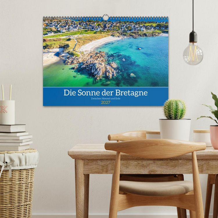 Produktbild: Die Sonne der Bretagne &ndash; Zwischen Himmel und Erde (Wandkalender 2027 DIN A3 quer), CALVENDO Monatskalender