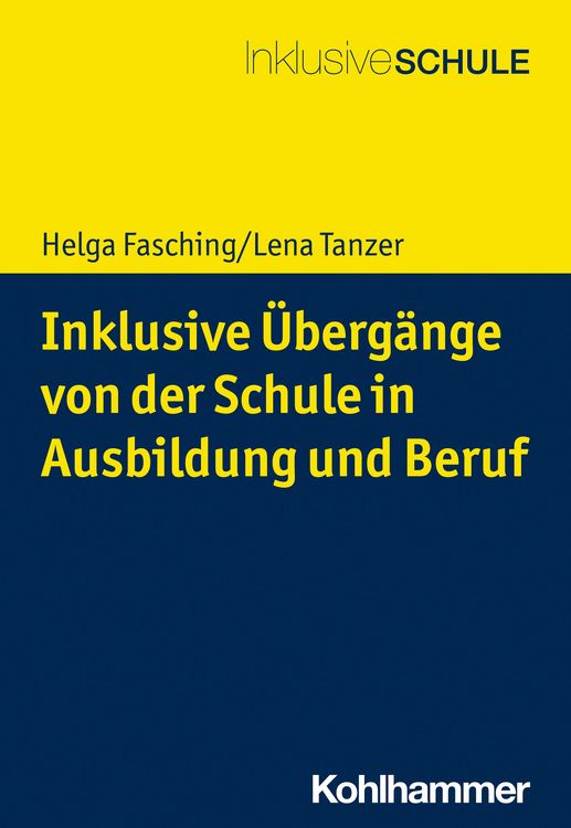 Produktbild: Inklusive &Uuml;berg&auml;nge von der Schule in Ausbildung und Beruf