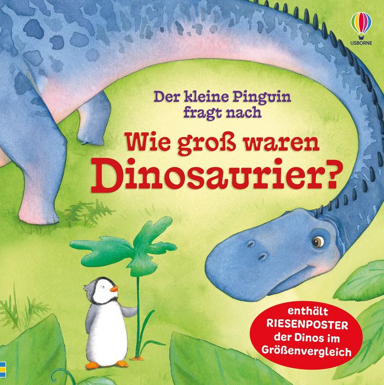 Produktbild: Der kleine Pinguin fragt nach: Wie gro&szlig; waren Dinosaurier?