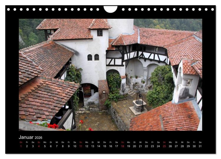 Produktbild: Rum&auml;nien - Siebenb&uuml;rgen und Bukowina (Wandkalender 2026 DIN A4 quer), CALVENDO Monatskalender