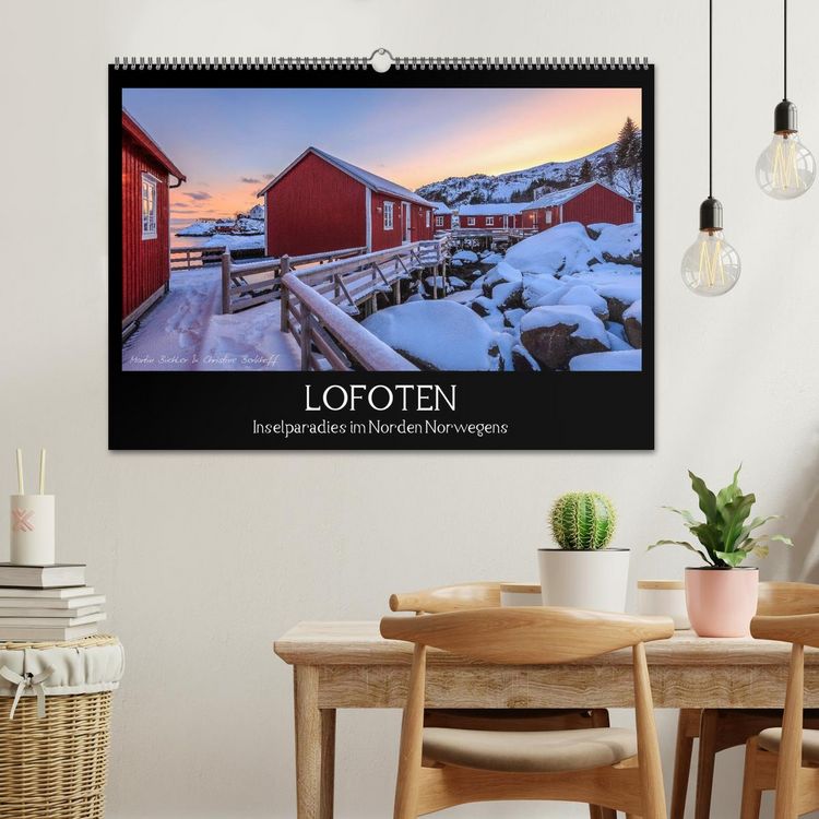 Produktbild: LOFOTEN - Inselparadies im Norden Norwegens (Wandkalender 2026 DIN A2 quer), CALVENDO Monatskalender