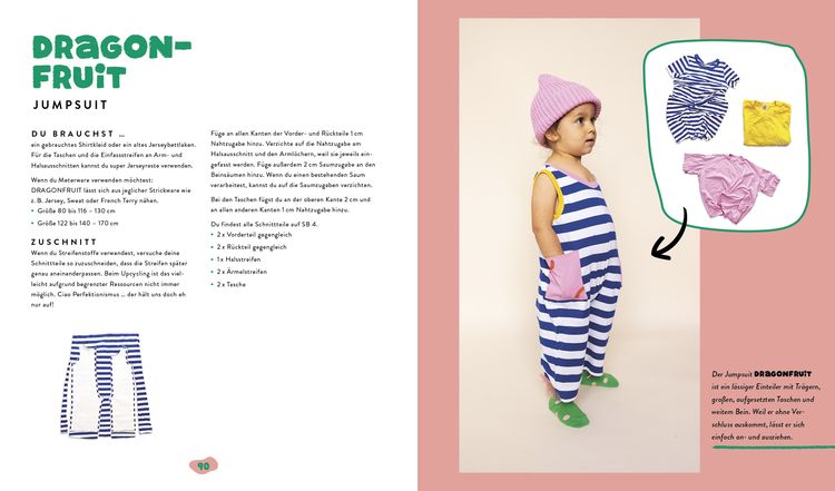 Produktbild: Fashion Fruits &ndash; N&auml;hen f&uuml;r Kids! 15 Teile, eine Kollektion: Sag Tsch&uuml;ss zur Fast Fashion!