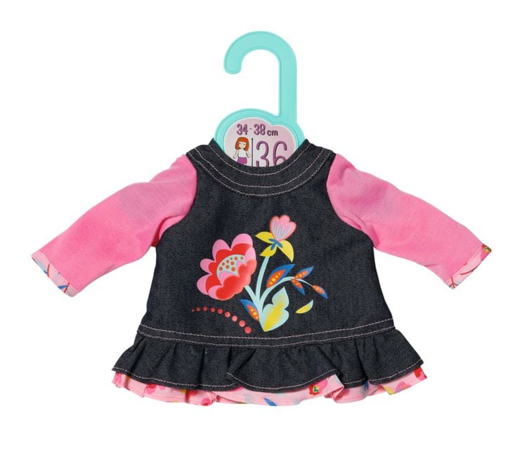 Bild vom Artikel Dolly Moda Jeans Kleid Blumen 36 vom Autor 