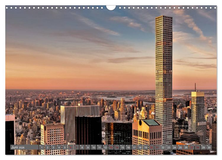 Produktbild: New York City Vibes (Wandkalender 2026 DIN A3 quer), CALVENDO Monatskalender