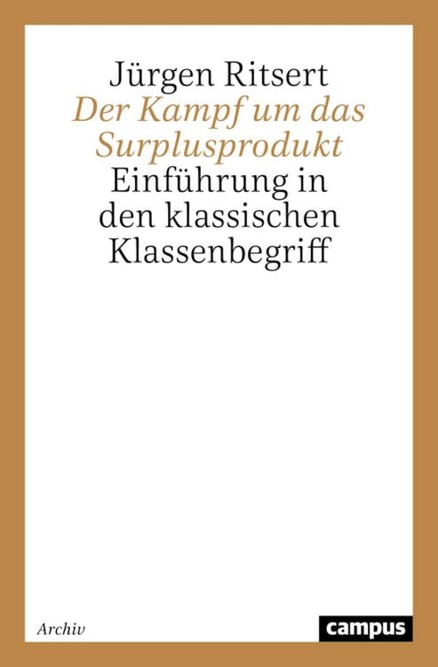 Produktbild: Der Kampf um das Surplusprodukt