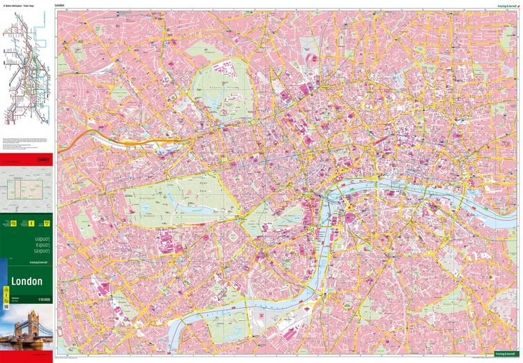 Produktbild: London, Stadtplan 1:10.000, freytag & berndt