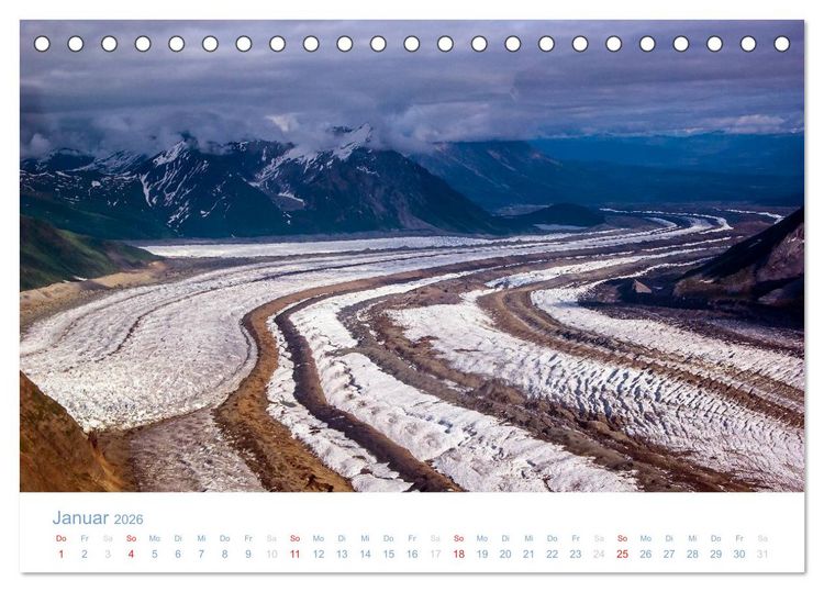 Produktbild: Der Alaska Kalender CH-Version (Tischkalender 2026 DIN A5 quer), CALVENDO Monatskalender