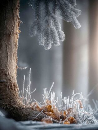 Produktbild: CALVENDO Puzzle Glitzernde Eiskristalle zieren die Natur | 1000 Teile Lege-Gr&ouml;&szlig;e 64x48cm Foto-Puzzle f&uuml;r gl&uuml;ckliche Stunden