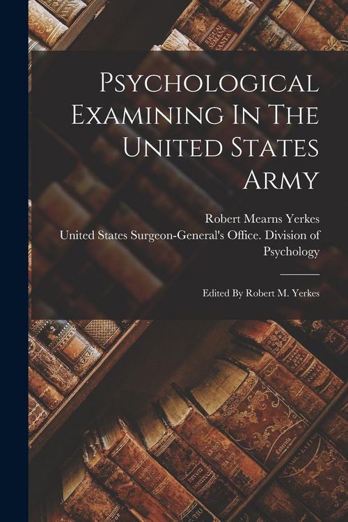 Produktbild: Psychological Examining In The United States Army