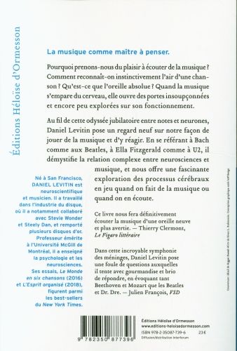 Produktbild: De la note au cerveau : l'influence de la musique sur le comportement