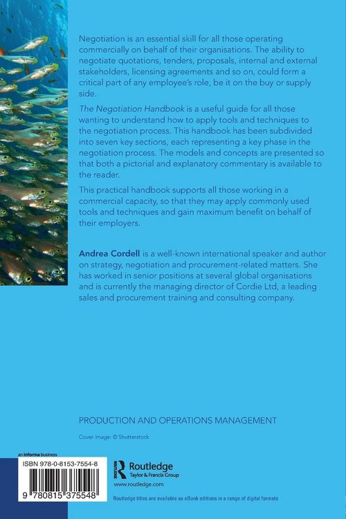 Produktbild: The Negotiation Handbook