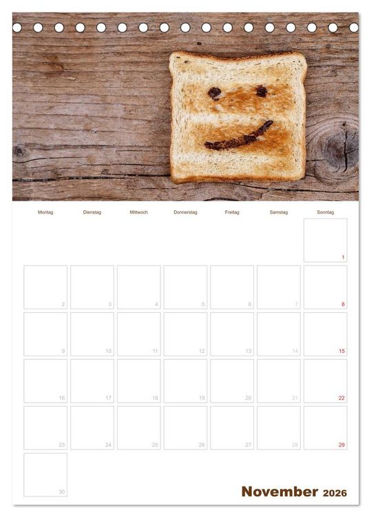 Produktbild: K&uuml;che !!! 2026 (Tischkalender 2026 DIN A5 hoch), CALVENDO Monatskalender