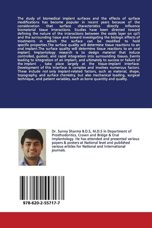 Produktbild: Implant Surface Microtopography