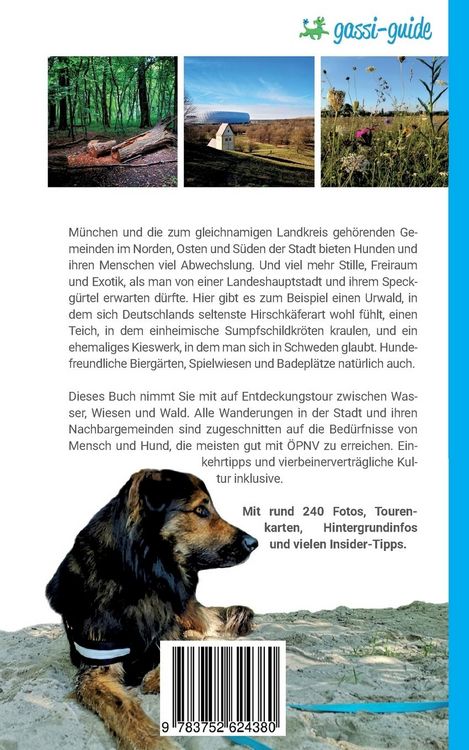Produktbild: Die sch&ouml;nsten Touren mit Hund in M&uuml;nchen