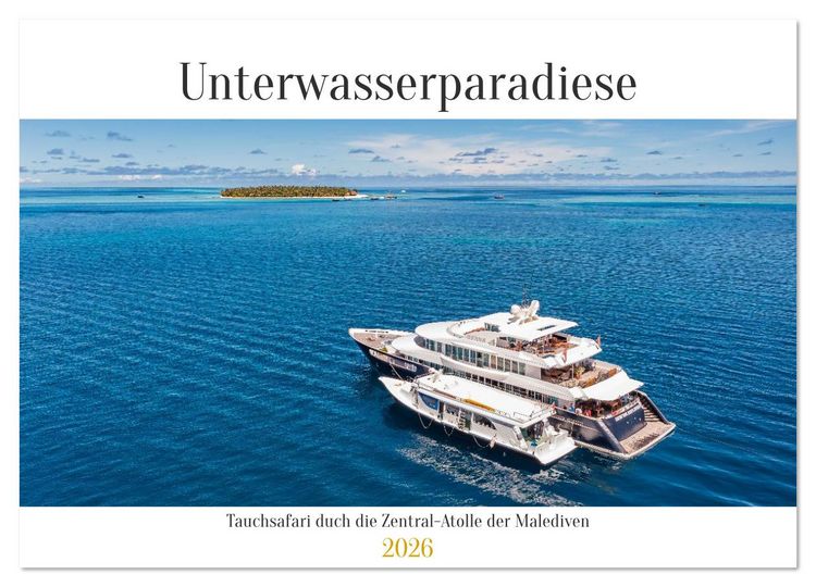 Produktbild: Faszinierende Meereswelt der Malediven (Wandkalender 2026 DIN A4 quer), CALVENDO Monatskalender