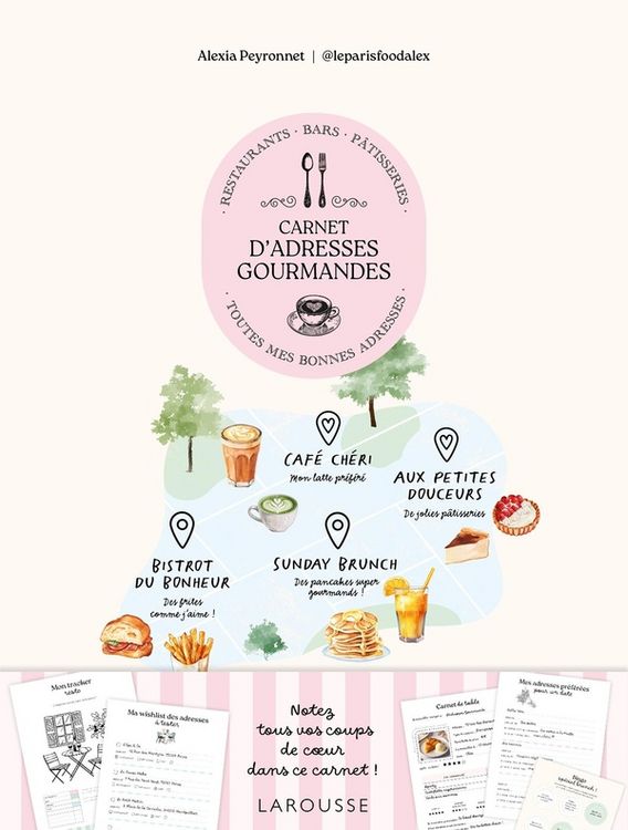 Produktbild: Carnet d'adresses gourmandes : restaurants, bars, p&acirc;tisseries