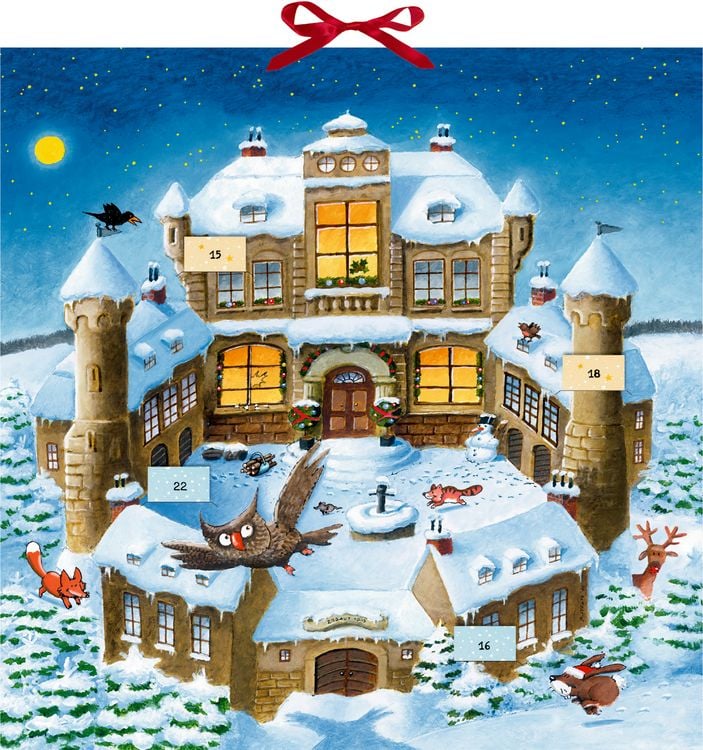 Produktbild: Zettel-Adventskalender &ndash; Weihnachtsraub auf Burg Felsenfest