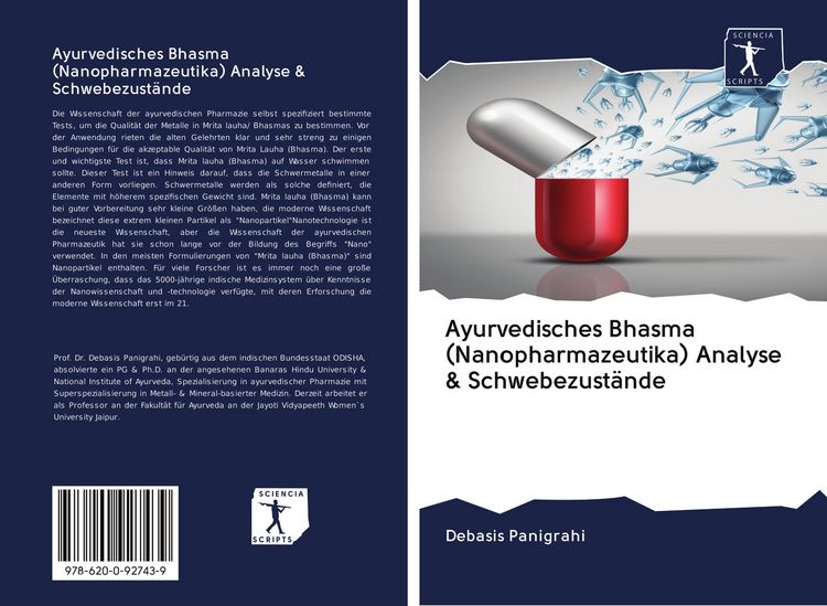 Produktbild: Ayurvedisches Bhasma (Nanopharmazeutika) Analyse & Schwebezust&auml;nde