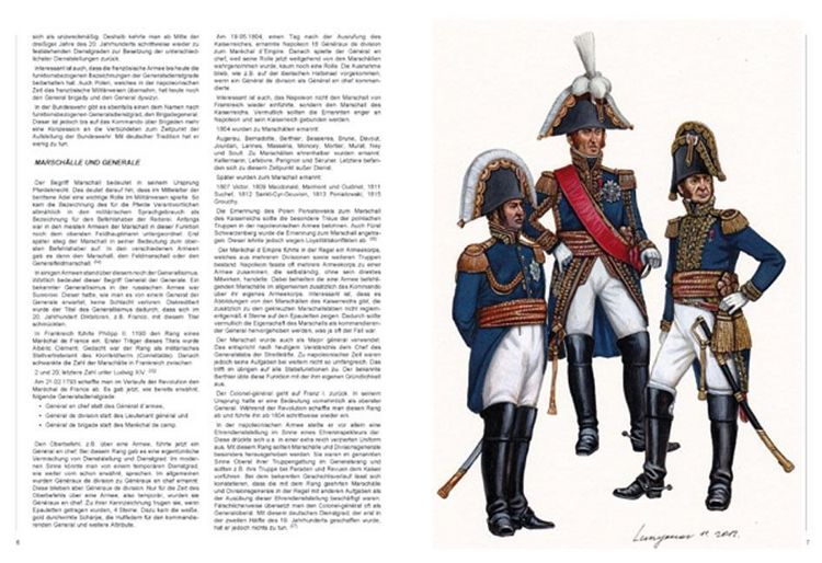 Produktbild: Die etatm&auml;&szlig;igen Dienstgrade und Dienststellungen in der franz&ouml;sischen Armee 1804-1815