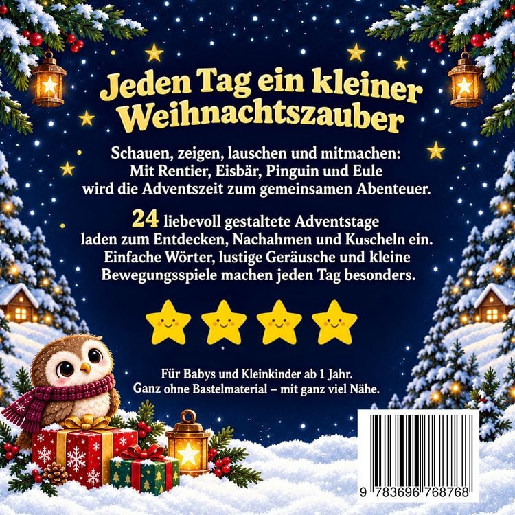 Produktbild: Mein erster Mitmach-Adventskalender f&uuml;r Kleinkinder
