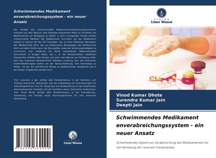 Produktbild: Schwimmendes Medikament enverabreichungssystem - ein neuer Ansatz