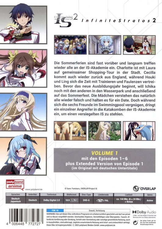 Produktbild: Infinite Stratos 2 - Volume 1