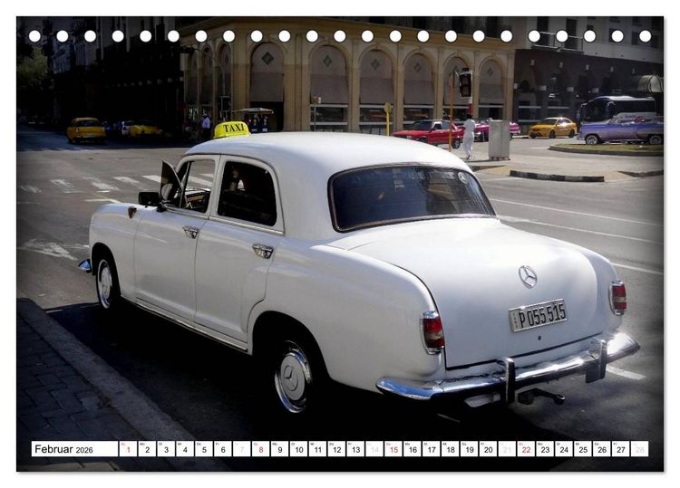 Produktbild: Auto-Legenden - Mercedes 180 (Tischkalender 2026 DIN A5 quer), CALVENDO Monatskalender
