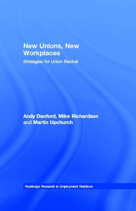 Produktbild: New Unions, New Workplaces