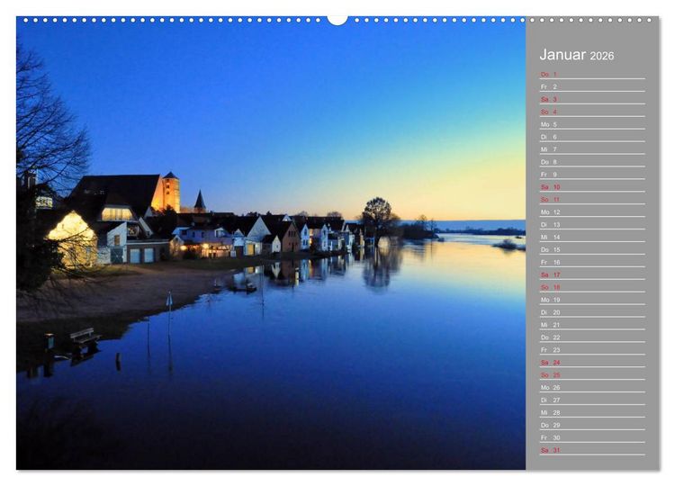 Produktbild: Ansichten meiner Stadt - Verden / Aller (hochwertiger Premium Wandkalender 2026 DIN A2 quer), Kunstdruck in Hochglanz